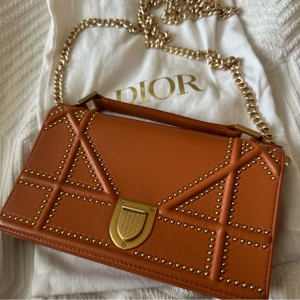 Diorama Studded Mini Bag - Picture 3 of 15